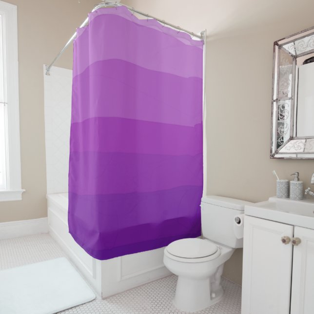 Ultra Violet Ombre Duschvorhang (Beispiel)