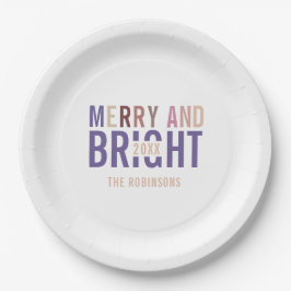 Ultra Violet Palette Weihnachten Pappteller