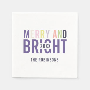 Ultra Violet Palette Weihnachten Serviette