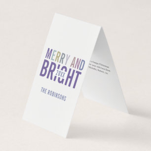 Ultra Violet Palette Weihnachtsgrüße Foto