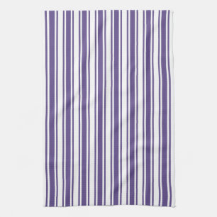 Ultra violette und weiße Süßigkeiten Geschirrtuch