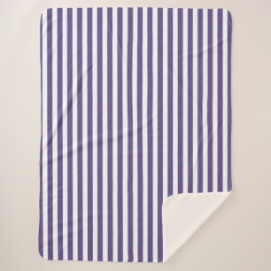 Ultra violette und weiße Süßigkeiten Sherpadecke