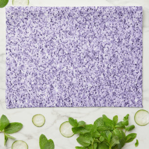 Ultra violettes lila Glitter Funkeln Geschirrtuch