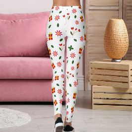 Ultra weiches Weihnachtsmuster-Geschenk Leggings