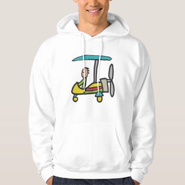 Ultraleichtflugzeug Hoodie (Vorderseite)