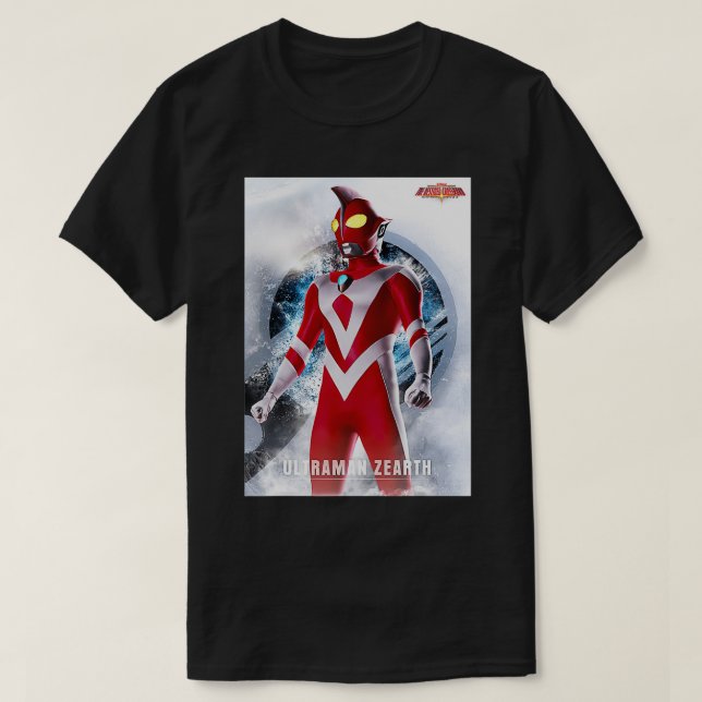 ULTRAMAN ZEARTH Ultra Galay kämpft gegen die Desti T-Shirt (Design vorne)