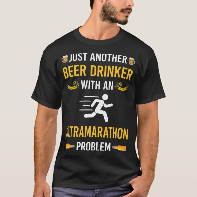 Ultramarathon-Rennmarathon T-Shirt (Vorderseite)