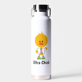 Ultramarathon Ultra Chick mit benutzerdefinierter Trinkflasche