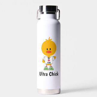 Ultramarathon Ultra Chick mit benutzerdefinierter  Trinkflasche