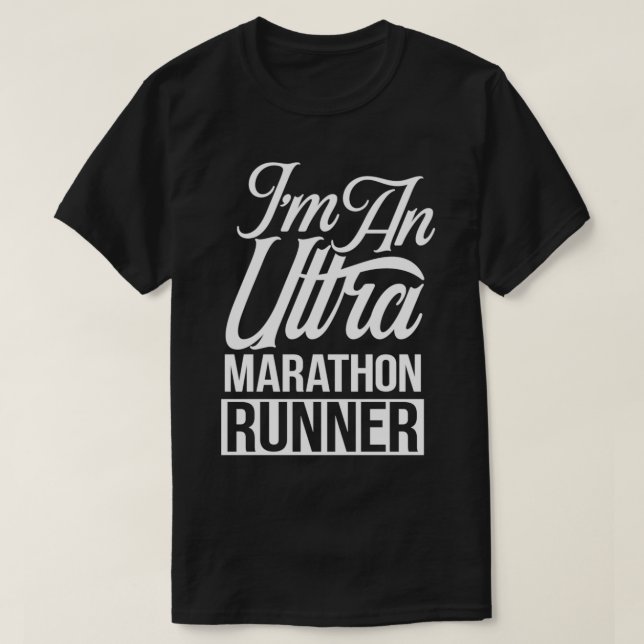 Ultramarathon Ultra Marathon Runner T-Shirt (Design vorne)