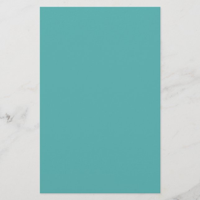 Ultramarine Türkis Blue Solid Color Background (Vorderseite)