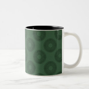 Ultramod-Tasse, waldgrün Zweifarbige Tasse