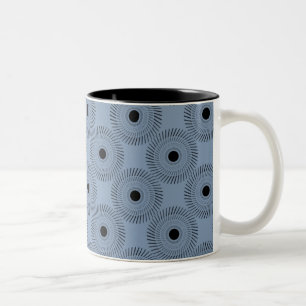 Ultramoderne Charm-Tasse, leicht blau Zweifarbige Tasse