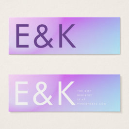 Ultramoderne Lila Hochzeit im Herbst