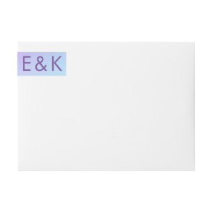 Ultramoderne Lila Hochzeit im Herbst