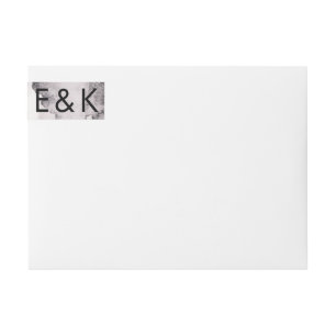 Ultramoderne neutrale Hochzeit