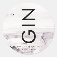 Ultramoderne neutrale Hochzeit