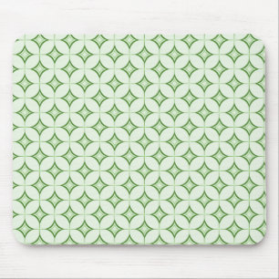 Ultramoderne Raffinesse-Mauspad, Kelly-Grün Mousepad