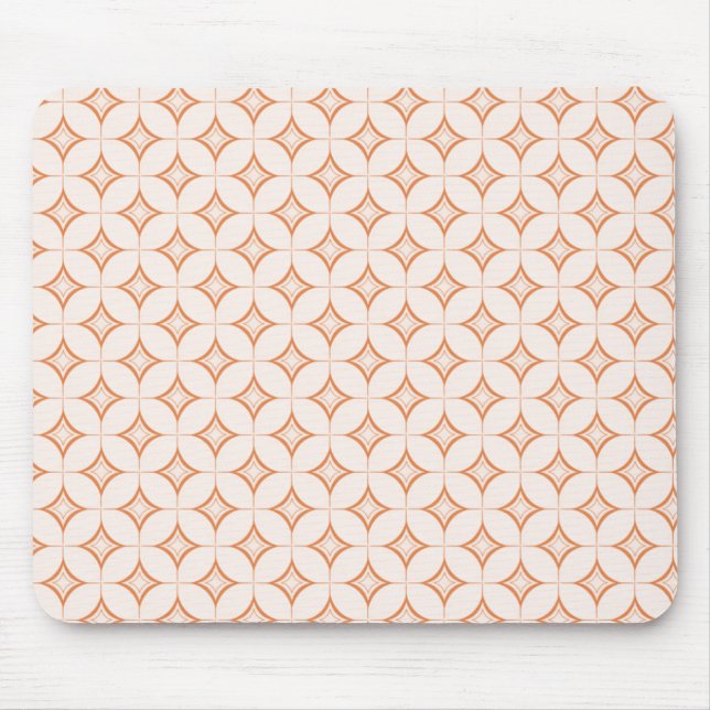 Ultramoderne Raffinesse-Mauspad, Pfirsich Mousepad (Vorne)
