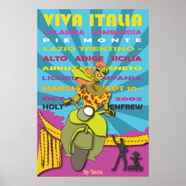 UltraPop Vintage Poster (Vorne)