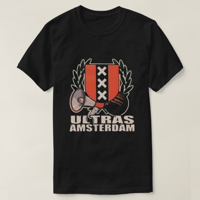 Ultras amsterdam (fanáticos de ajax amsterdam) Cam T-Shirt (Design vorne)
