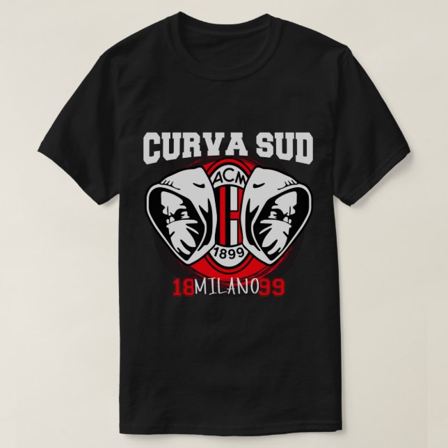Ultras - Curva Sud Milano - T-Shirt (Design vorne)