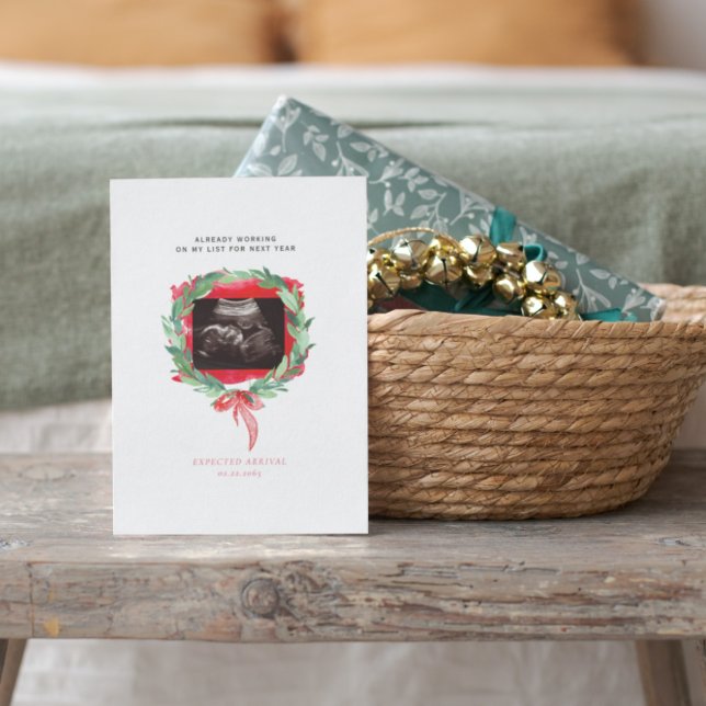 Ultraschall Foto Wasserfarbener LKW Frohe Weihnach (Von Creator hochgeladen)