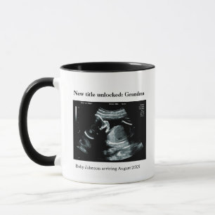 Ultraschall-Schwangerschaftsankündigung – Bald Oma Tasse
