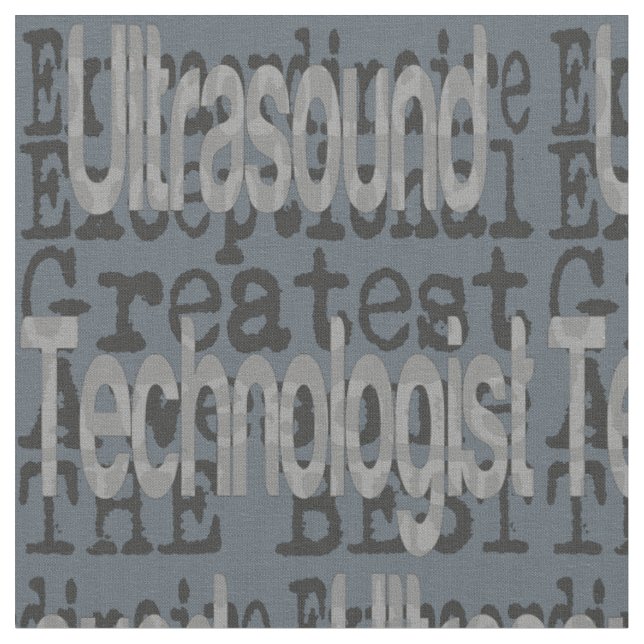 Ultraschall-Technologe Extraordinaire Stoff (Nahaufnahme)