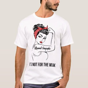 Ultraschallsonographin Es ist nicht für die Schwa T-Shirt
