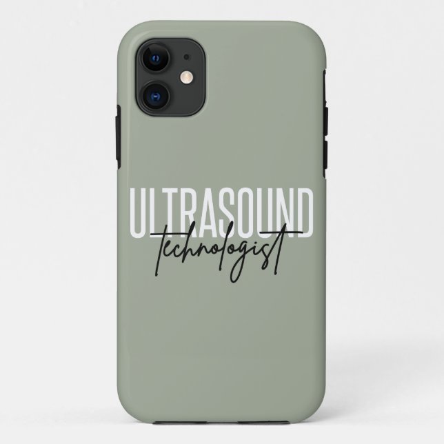 Ultraschalltechnologin | Ultrasound Tech Geschenke Case-Mate iPhone Hülle (Rückseite)