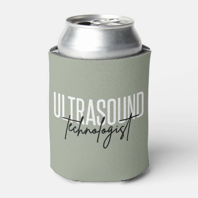Ultraschalltechnologin | Ultrasound Tech Geschenke Dosenkühler (Kanne Vorderseite)