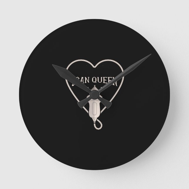 Ultraschalluntersuchung Runde Wanduhr (Vorderseite)