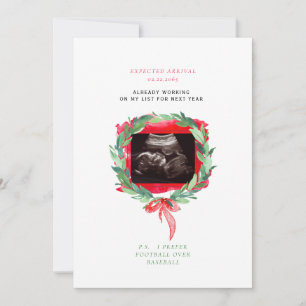 Ultrasound Foto Watercolor Truck Weihnachtsjunge
