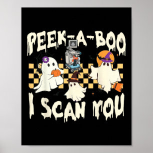 Ultrasound Funny Halloween Outfit Kostüme Poster