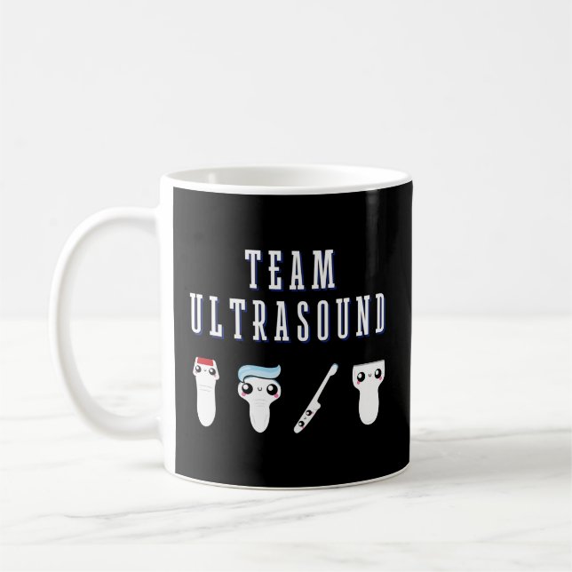 Ultrasound Tech Sonographen Radiologieteam Sonogig Kaffeetasse (Links)