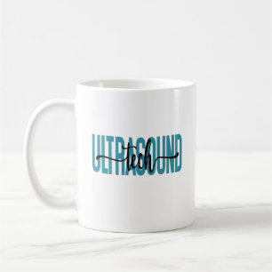 Ultrasound Tech Technologin Sonographer Grad Kaffeetasse