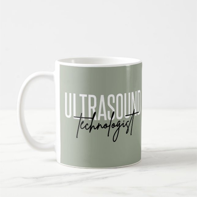 Ultrasound Technologist | Ultrasound Tech Gifts Kaffeetasse (Links)