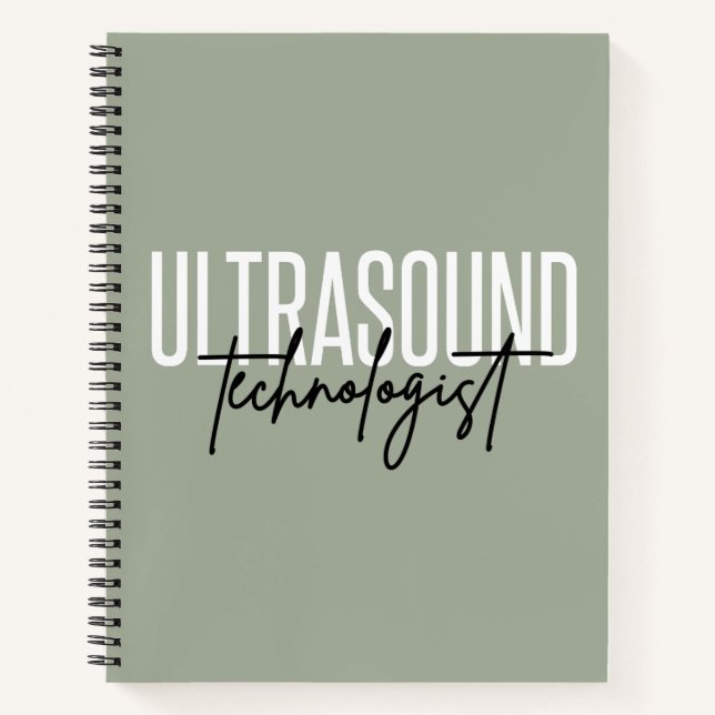 Ultrasound Technologist | Ultrasound Tech Gifts Notizbuch (Vorderseite)