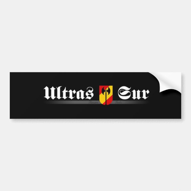 ultrassur Ultras Sur Real Madrid Autoaufkleber (Vorne)