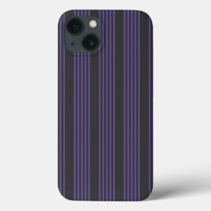 Ultraviolett- und Holzkohle-5-Streifen-Muster Case-Mate iPhone Hülle