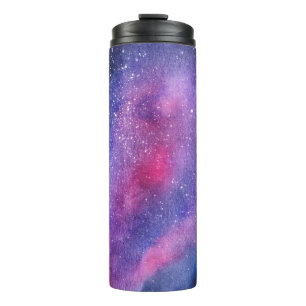 Ultraviolette Galaxie Thermosbecher