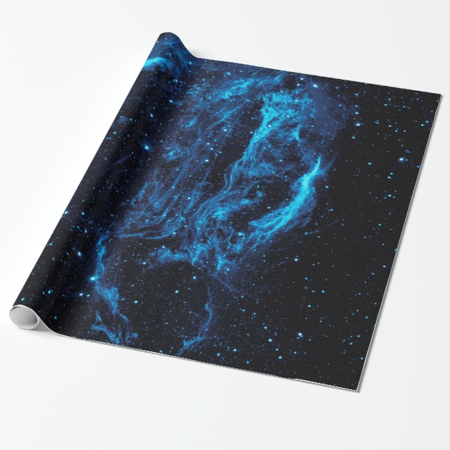 Ultraviolettes Bild des Cygnus-Schleifennebels Geschenkpapier (Ungerollt)