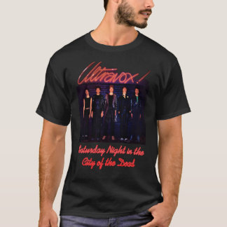 Ultravox Retro 80's Band - Samstagnacht - T-Shirt