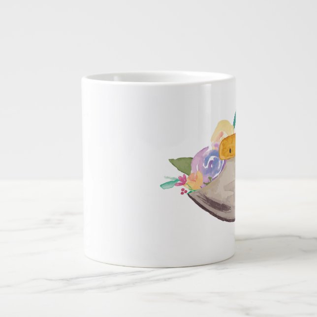 Ulu Floral Jumbo Tasse (Vorderseite)