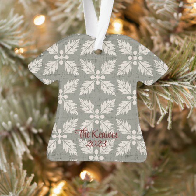 "Ulu "Oma’oma" o, reversible Māla Lani Ornament (Baum)