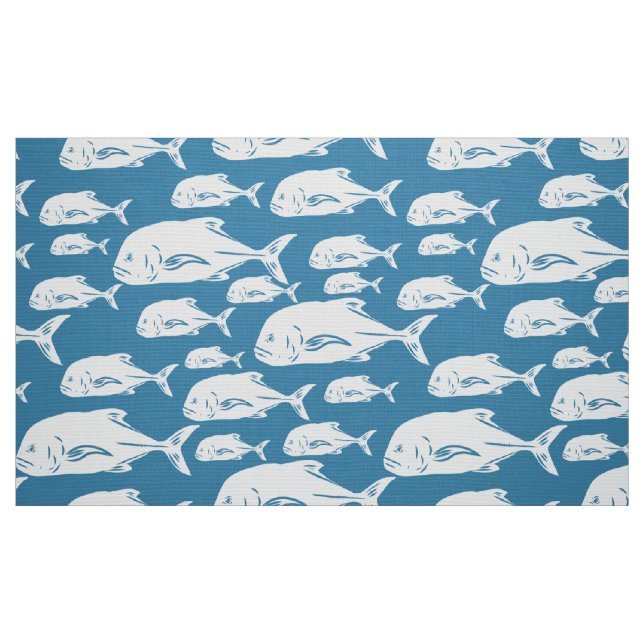 Ulua und Papio Stoff (Fat Quarter (45,7 x 55,9 cm))