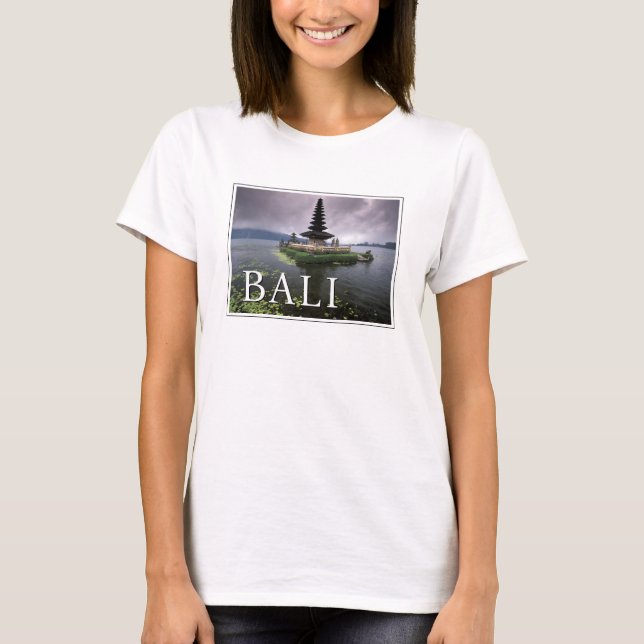 Ulun Danu Temple | Bali, Indonesien T-Shirt (Vorderseite)