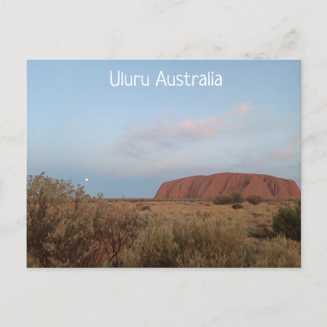 Uluru Australia Postcard Postkarte (Vorderseite)