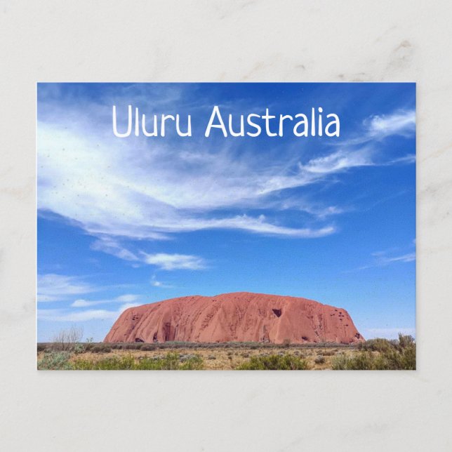 Uluru Australia Postcard Postkarte (Vorderseite)